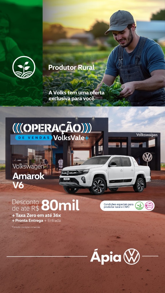 Volkswagen Amarok V6 Produtor Rural